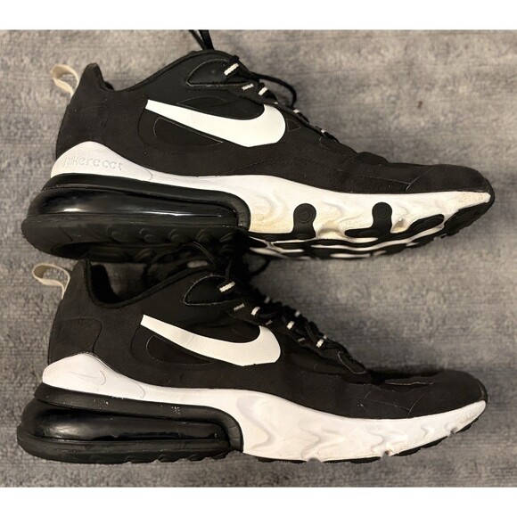 Nike Other - Nike Air Max 270 React Black White CI3866-004 Mens Size 11